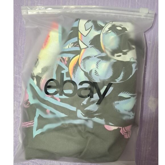 Marvel Venom Charcoal Gray Men's Graphic Crew Neck T-Shirt Size Small - Picture 4 of 4